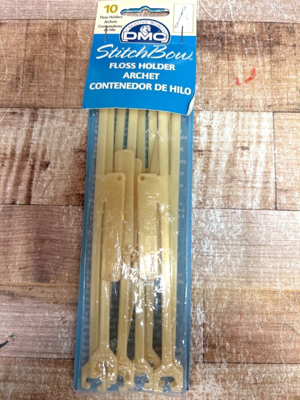 DMC StitchBow Floss Holder Pack Of 10 For Thread Organization & Storage
